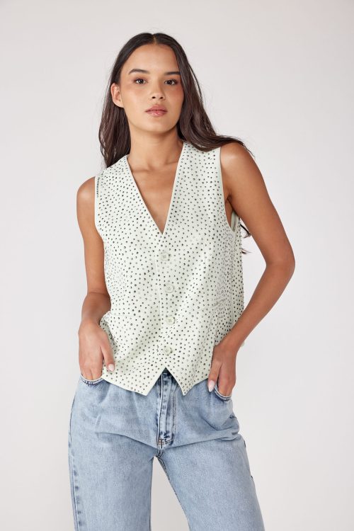 glitter vest