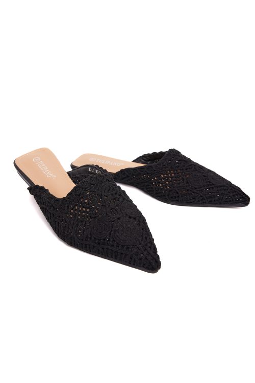Myoles Crochet flip flops NIGHT