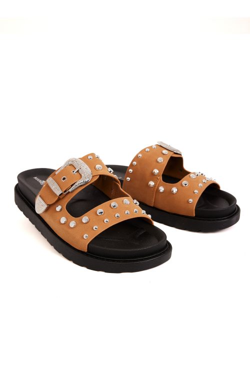studded flip flops STREET