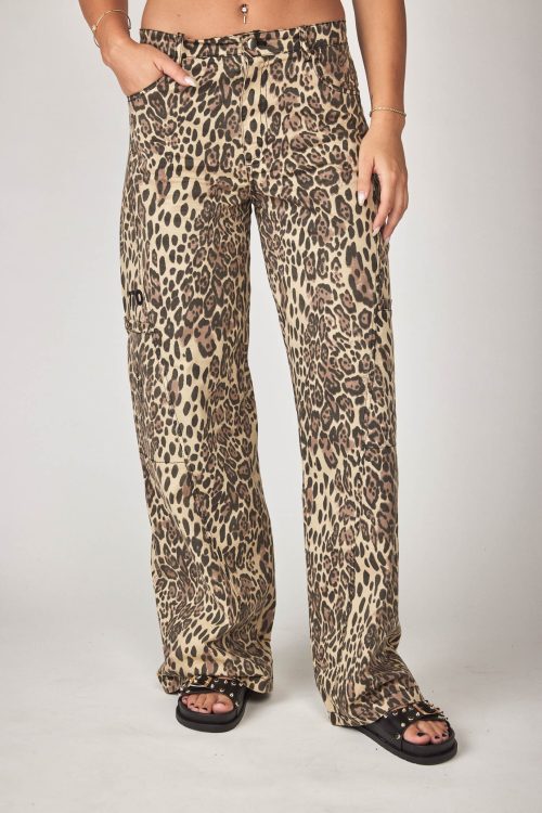 Spotted cargo pants 770