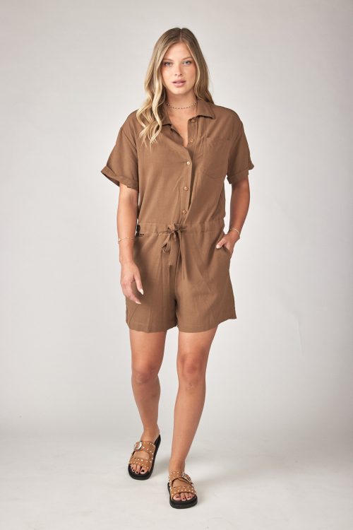 Short buttoned overall URBAN