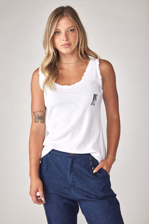 Washed Cotton Tank 770