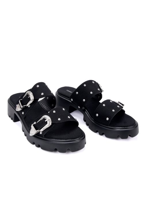 studded platform flip flops IDEAL