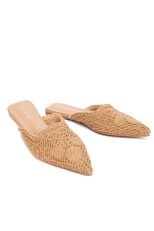 Myoles Crochet flip flops NIGHT
