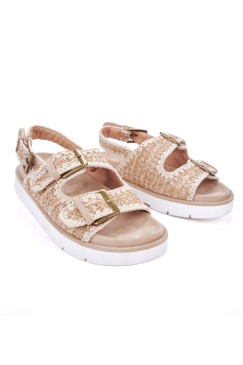 Braided platform sandals STREET