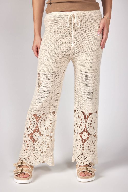 crocheted pants UNIQUE