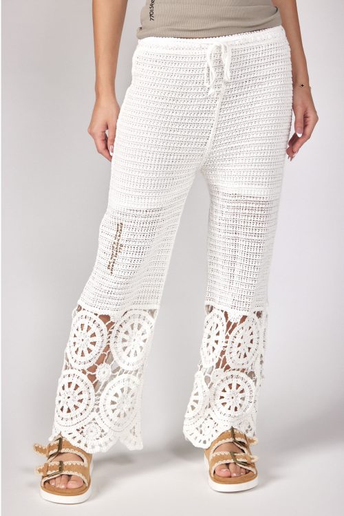 crocheted pants UNIQUE