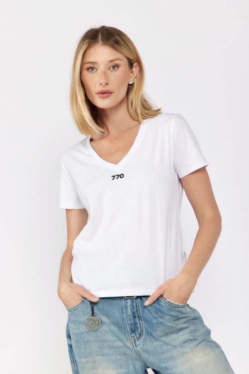 basic V t-shirt 770
