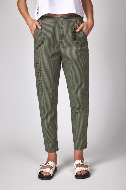 striped cotton pants GREATEST