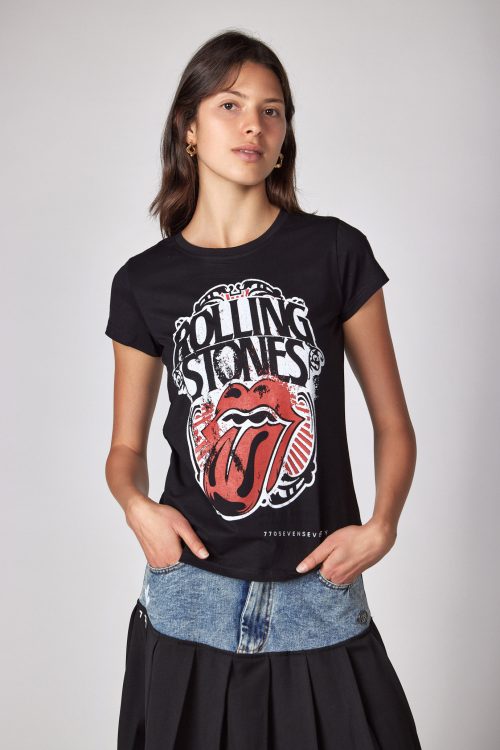 Print t-shirt STONES