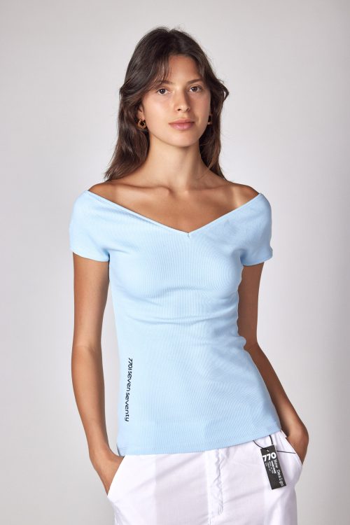 Riv t-shirt wide shoulders 770