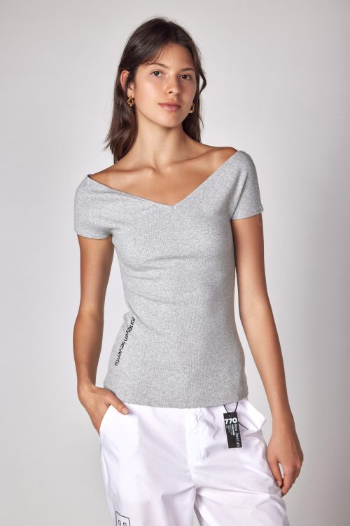 Riv t-shirt wide shoulders 770