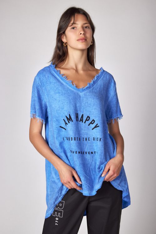 oversized shirt HAPPY