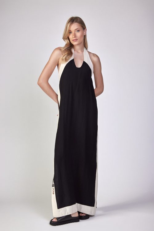 Tie-up maxi dress MOOD