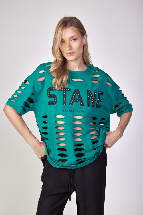 destroyed shirt STANE