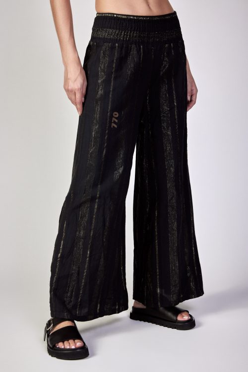 770 cotton and lurex combo pants