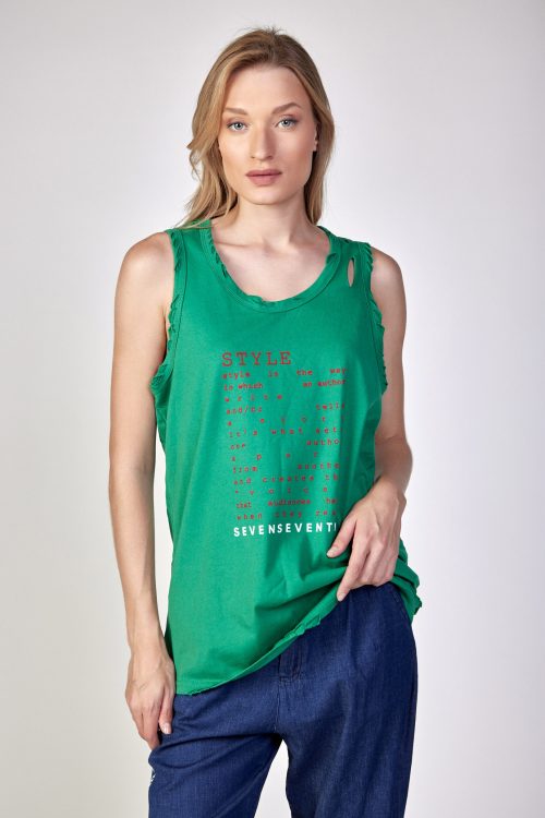 Destroyed Tank Top STYLE