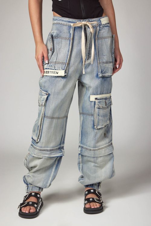 wide cargo jeans SEVEN