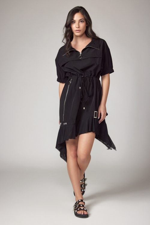 A-symmetric mini dress 770