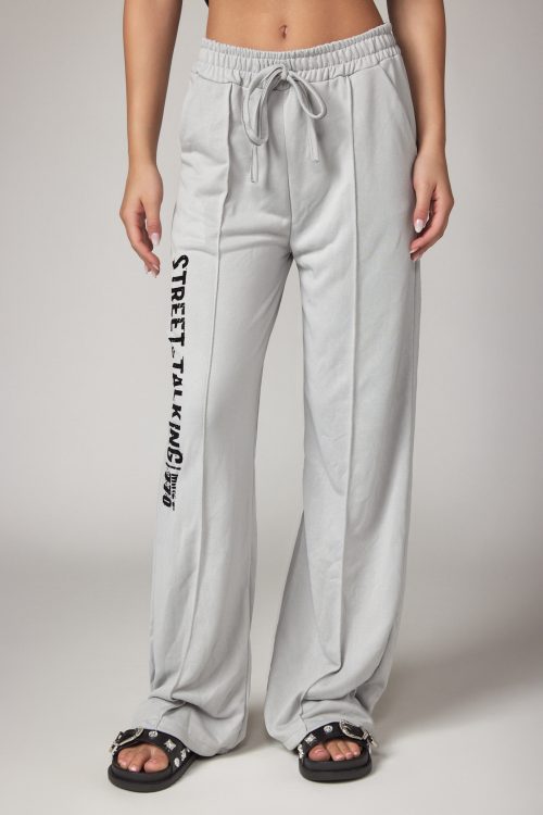 straight cut Jogger pants TALKING