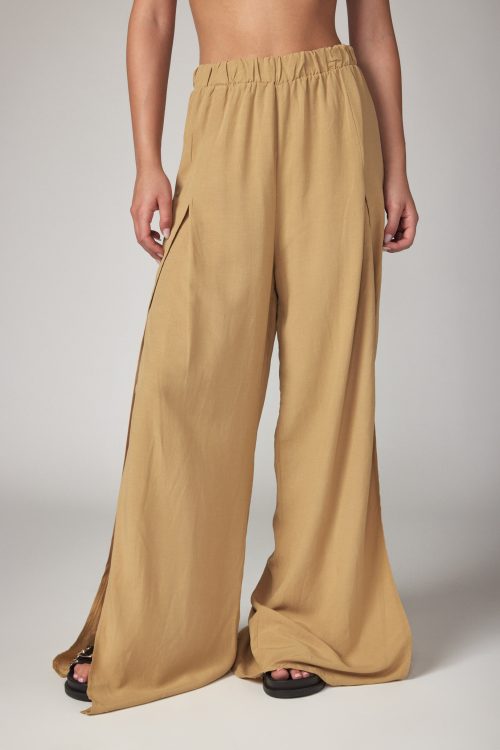 side opening flared pants IM