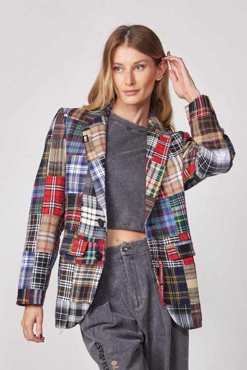 Patchwork jacket 770