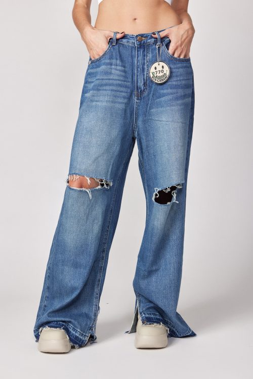 Jeans in wide straight cut SMILE