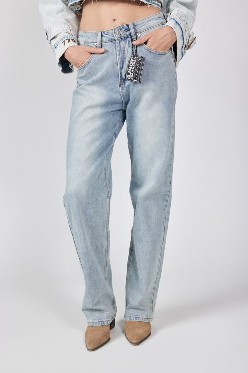 Mom fit wash jeans CREW