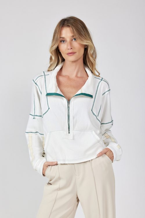 Pique stitch shirt in a loose fit SEVEN