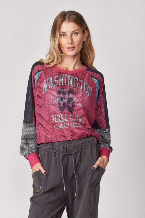 mesh shirt WASHINGTON