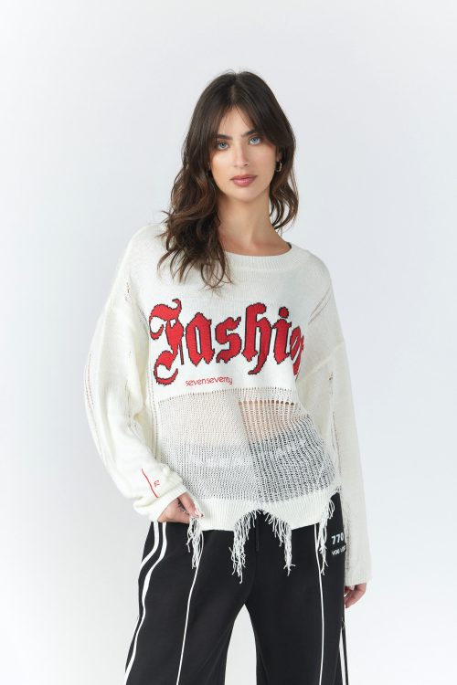 Ripped Knit FASHION