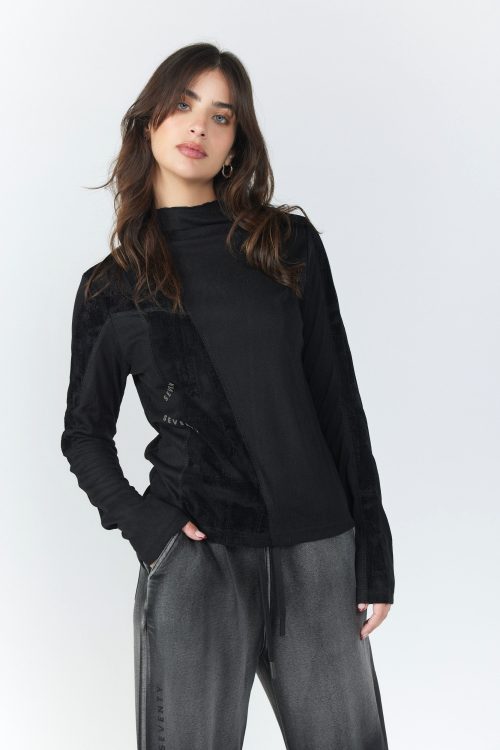Turtleneck with Stitching SEVEN