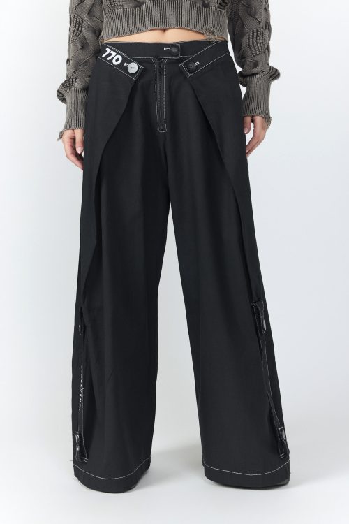 Buttons Cotton Pants 770