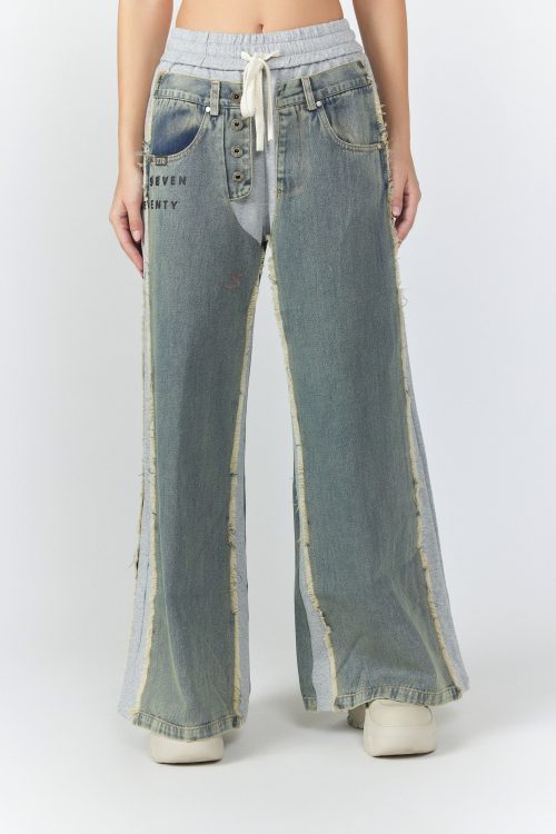 Combining Jeans and Sweatpants SEVENTY