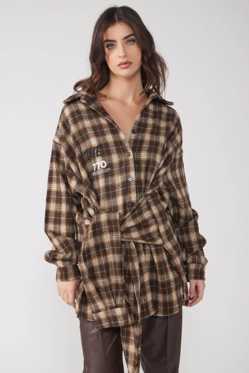 Plaid Flannel Shirt THE 770
