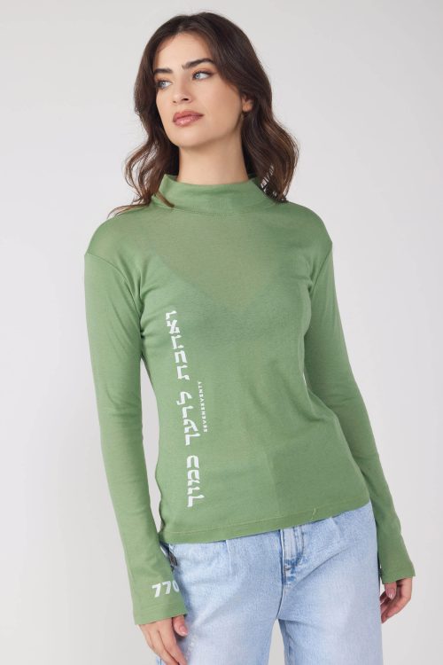 Basic Turtleneck Shirt LOVE