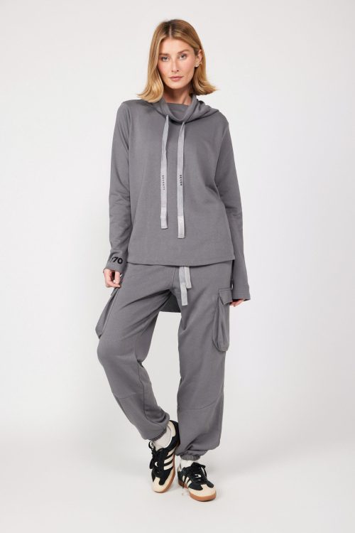 Thin Hoodie Fabric Cargo Set 770