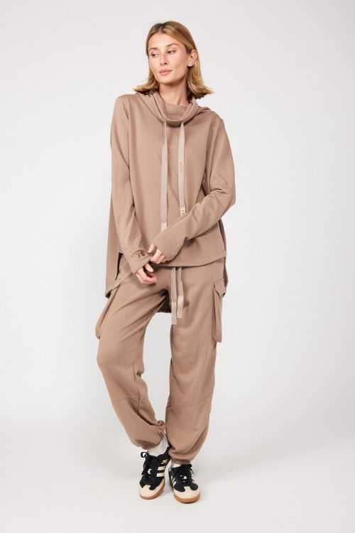 Thin Hoodie Fabric Cargo Set 770