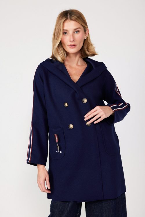 Light Wool Hoodie Jacket 770