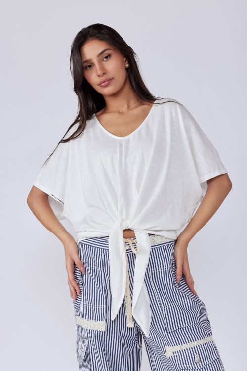 Knotted t-shirt SEVEN
