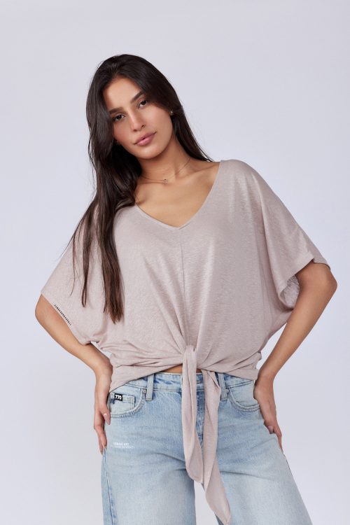 Knotted t-shirt SEVEN