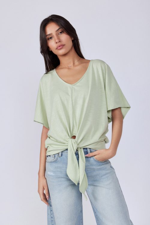 Knotted t-shirt SEVEN