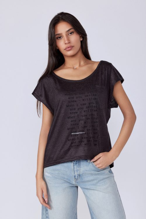 Basic sleeveless shirt with a pocket WHEN