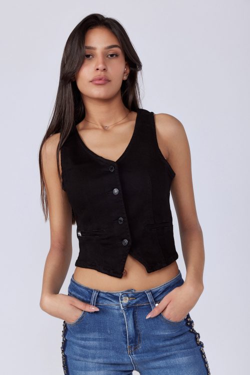 Denim Vest 770