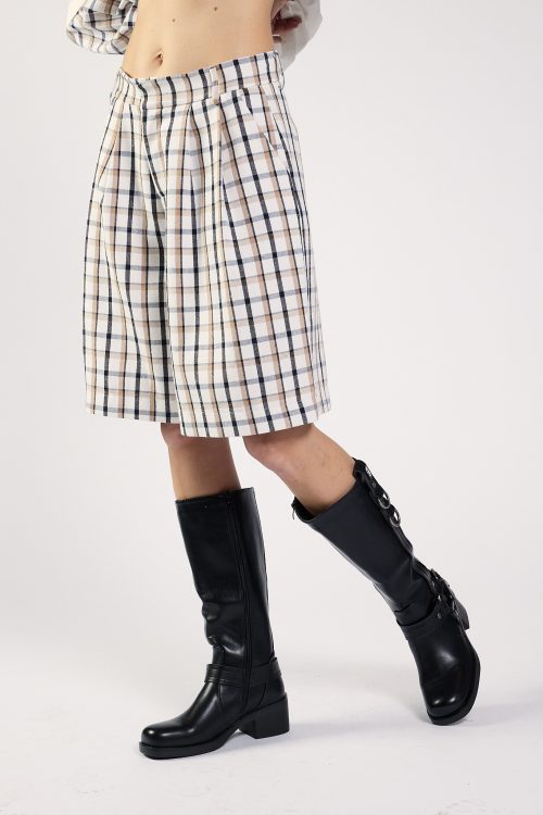 Checked Bermuda shorts 770