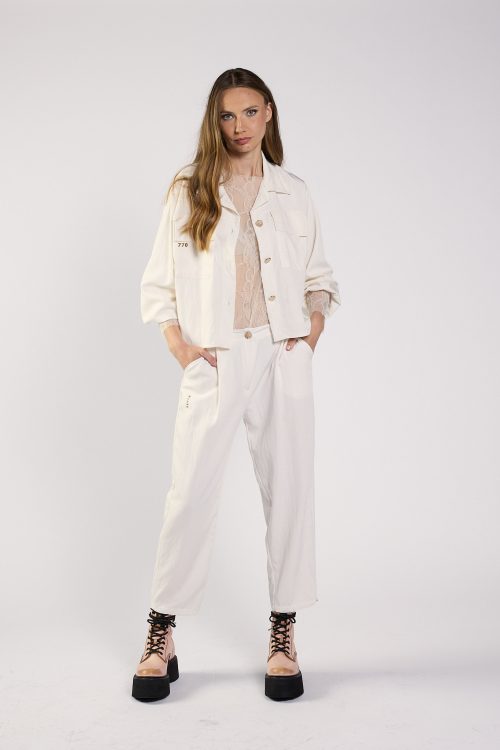 Viscose jacket and pants set SEVEN