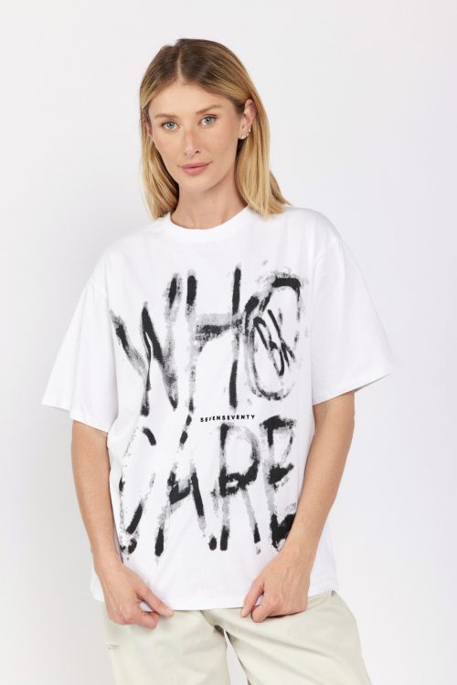 Oversized Graffiti T-Shirt – WHO