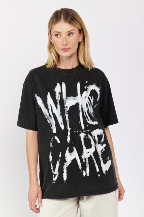 Oversized Graffiti T-Shirt – WHO