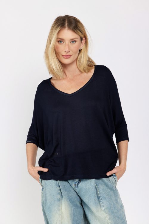 Basic Jersey Batwing T-Shirt