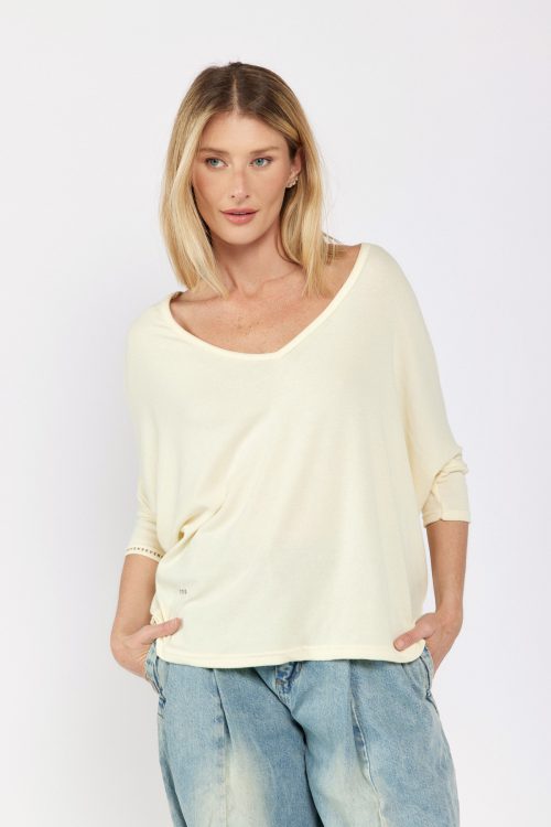 Basic Jersey Batwing T-Shirt